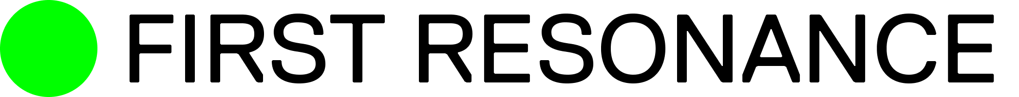 First Resonance Logo